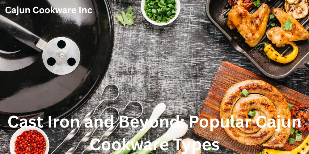 Cast Iron and Beyond Popular Cajun Cookware Types